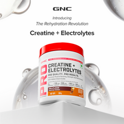 GNC Pro Creatine + Electrolytes (100 G)