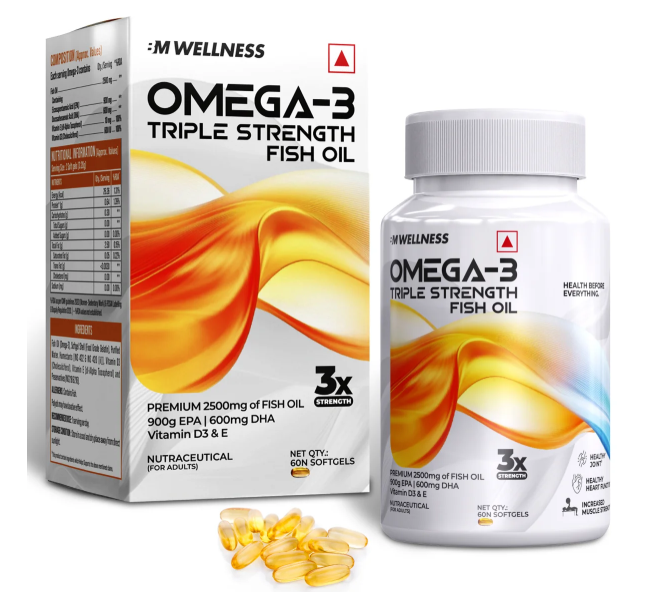 BIG MUSCLE OMEGA -3 FISH OIL