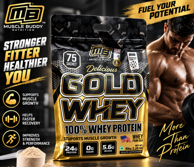 MUSCLE BUDDY GOLD WHEY 2.25kg