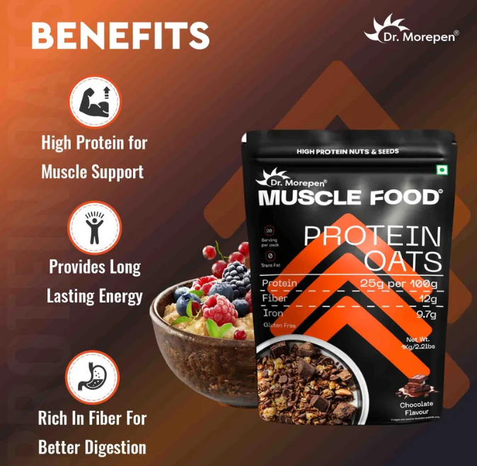 DR. MOREPEN MUSCLE FOOD Protein Oats
