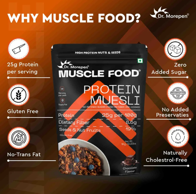 DR. MOREPEN MUSCLE FOOD Protein Muesli
