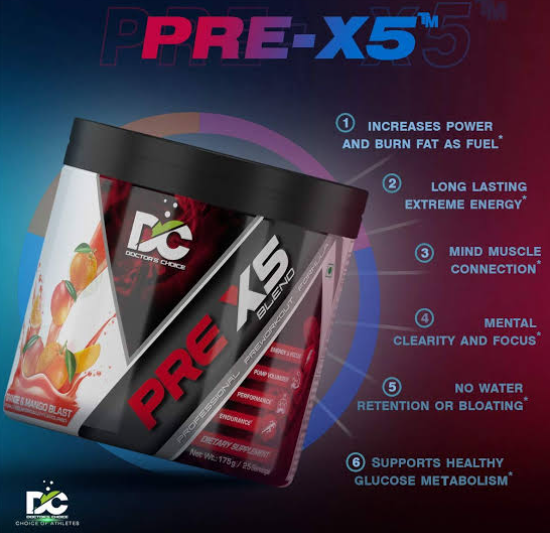 Doctor’s Choice PRE-X5 ULTIMATE PRE WORKOUT