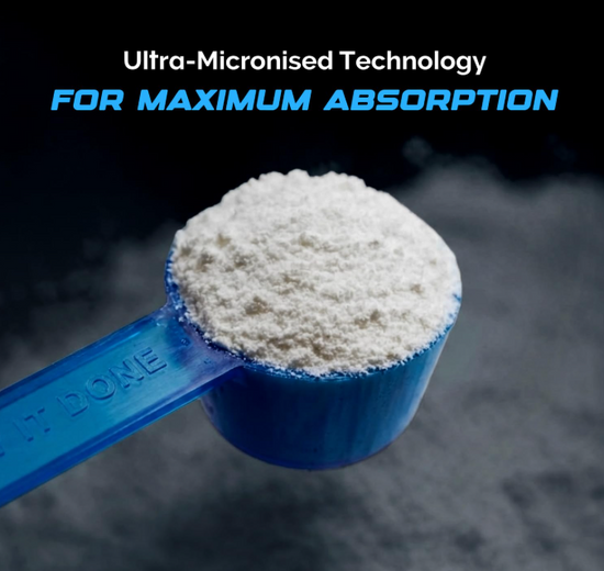 WELLVERSED Wellcore Pure Micronised Creatine Monohydrate 122g, 33 servings