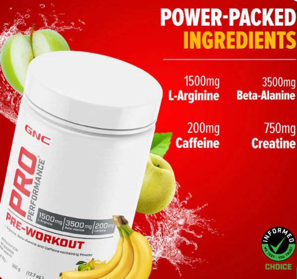 GNC Pro Performance Pre-Workout 360GM