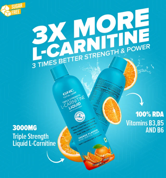 GNC Liquid L-Carnitine 3000mg