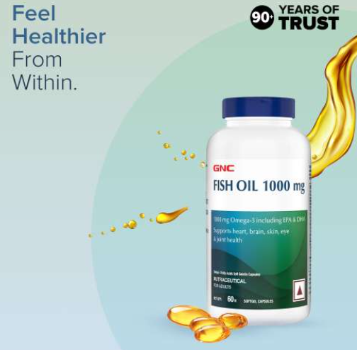 GNC Fish Oil 1000MG