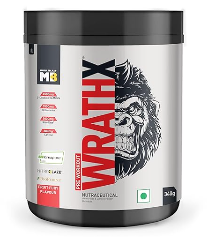 MuscleBlaze Pre Workout WrathX Powder