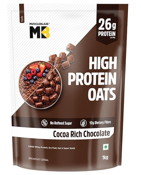 MuscleBlaze High Protein Oats