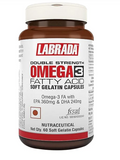 Labrada OMEGA 3, Double Strength, Fatty Acid Capsules