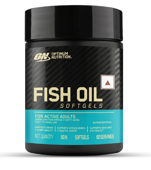 Optimum Nutrition (ON) Fish Oil - 60 Capsules