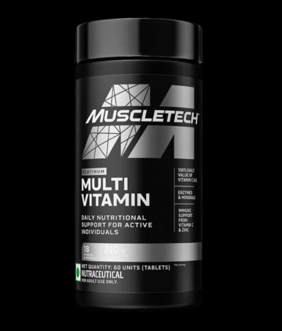 MuscleTech Platinum Multivitamin - 60 TABLETS