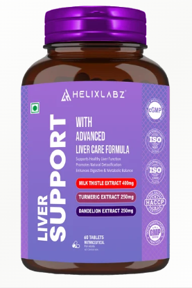 HelixLabz Liver Support – Advanced Liver Care Formula (60 Tablets)