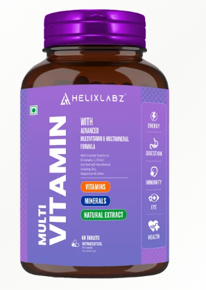 HelixLabz Advanced Multi Vitamin – Complete Multimineral & Multivitamin Formula