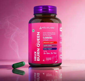 Burn Queen Slimming Capsules for Women (90 Veg Capsules)