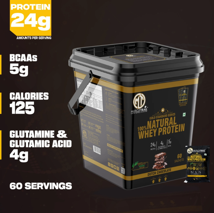 MUSCLE TRAIL Natural Whey Protein