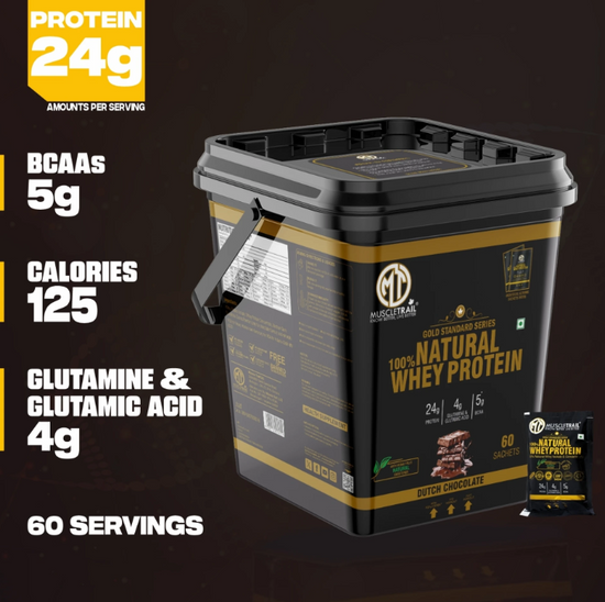 MUSCLE TRAIL Natural Whey Protein