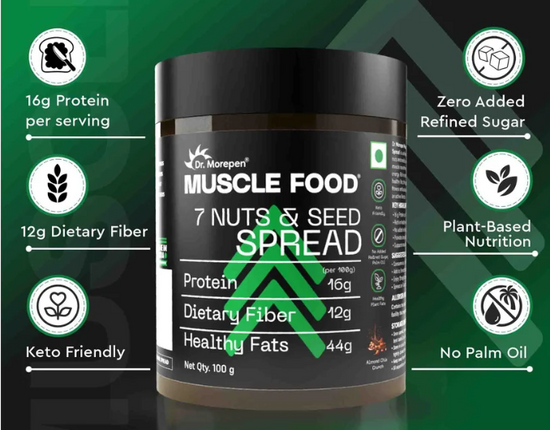 DR. MOREPEN Muscle Food 7 Nut & Seed Spread