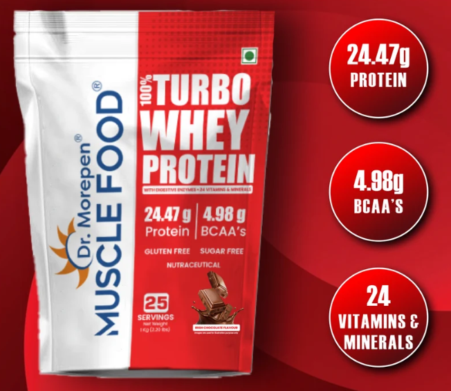 DR. MOREPEN MUSCLE FOOD TURBO WHEY