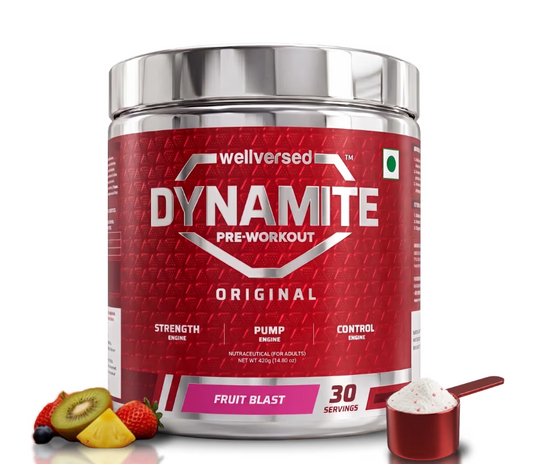 WELLVERSED Dynamite Pre-Workout 210GM 15 SERVINGS
