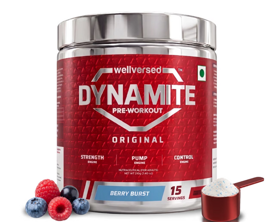 WELLVERSED Dynamite Pre-Workout 210GM 15 SERVINGS