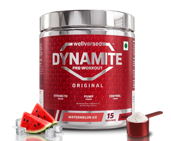 WELLVERSED Dynamite Pre-Workout 210GM 15 SERVINGS