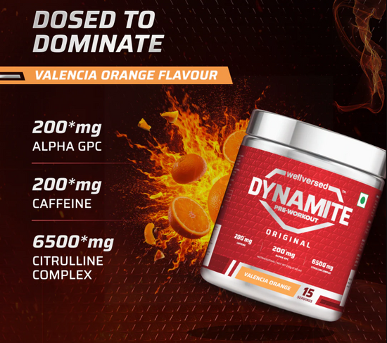WELLVERSED Dynamite Pre-Workout 210GM 15 SERVINGS