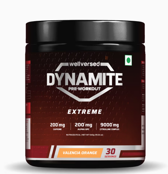WELLVERSED Dynamite Pre-Workout EXTREME (540g, 30 Servings)