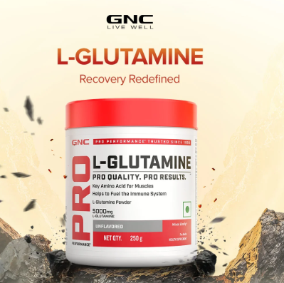 GNC Pro Performance L-Glutamine 250GM