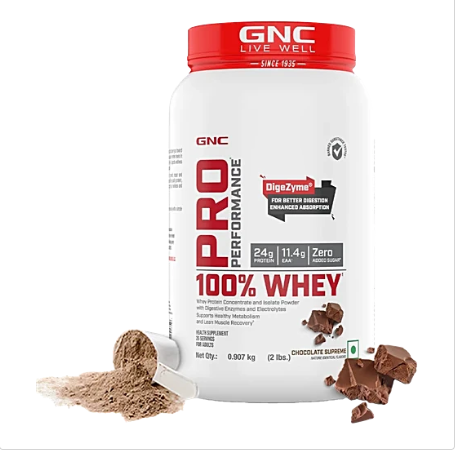 GNC Pro Performance Whey Protein Powder