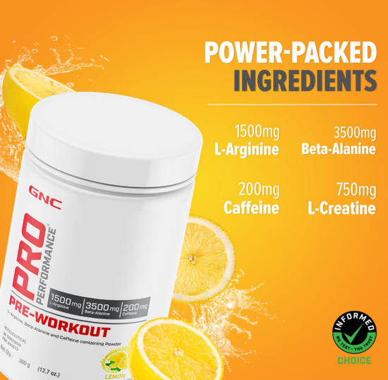 GNC Pro Performance Pre-Workout 360GM