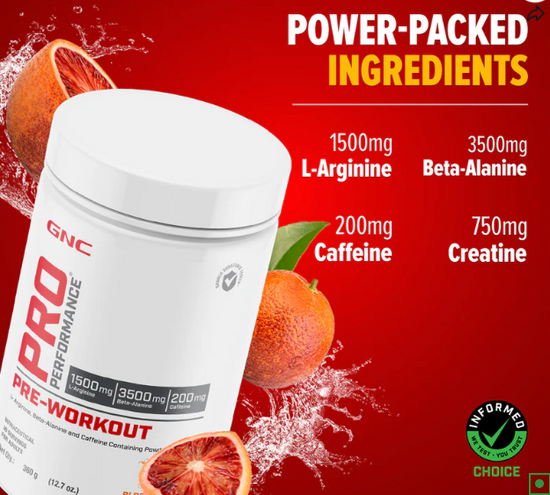 GNC Pro Performance Pre-Workout 360GM