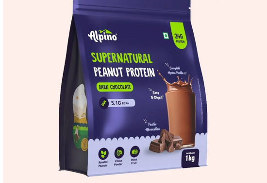 ALPINO SUPERNATURAL PEANUT PROTEIN POWDER