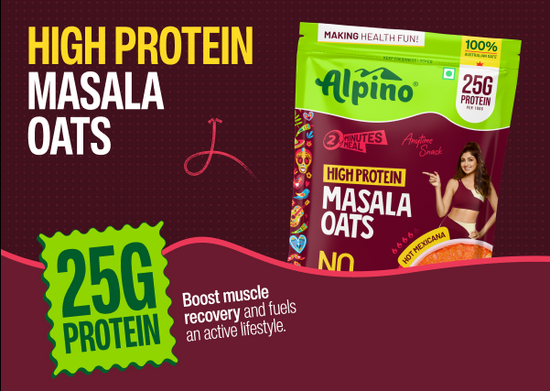 ALPINO High Protein Oats Indian Masala