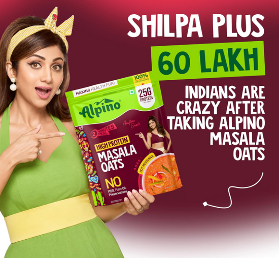 ALPINO High Protein Oats Indian Masala