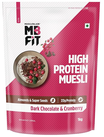 MuscleBlaze Fit High Protein Muesli