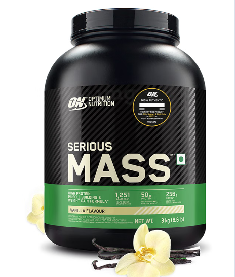 Optimum Nutrition (ON) Serious Mass Gainer 3kg